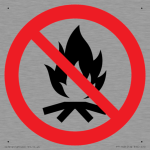 Prohibition: No campfire
